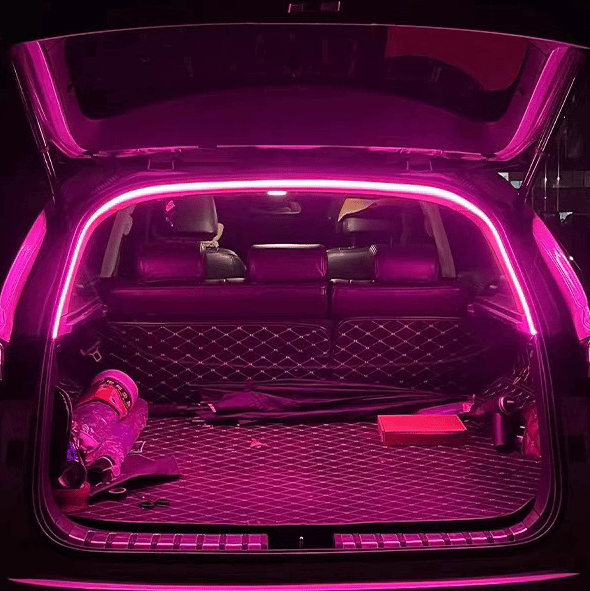 Dynamiczna listwa LED do bagażnika z efektem płynięcia