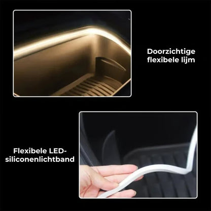 Dynamiczna listwa LED do bagażnika z efektem płynięcia