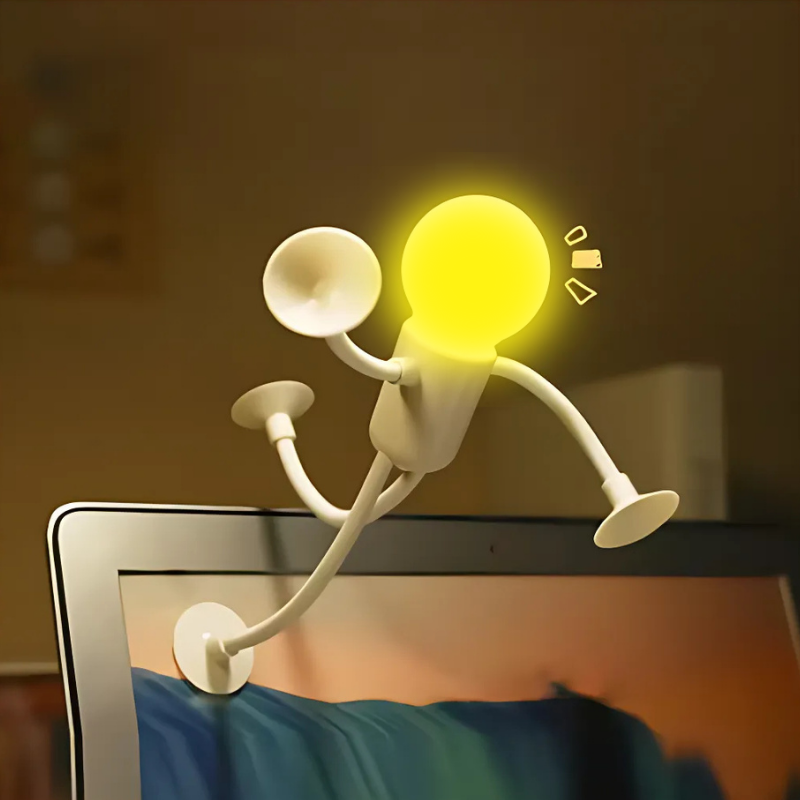 Ledsen™ FigureLamp 1+1 GRATIS: Elastyczna Lampka Nocna Figurka z Miękkim Światłem