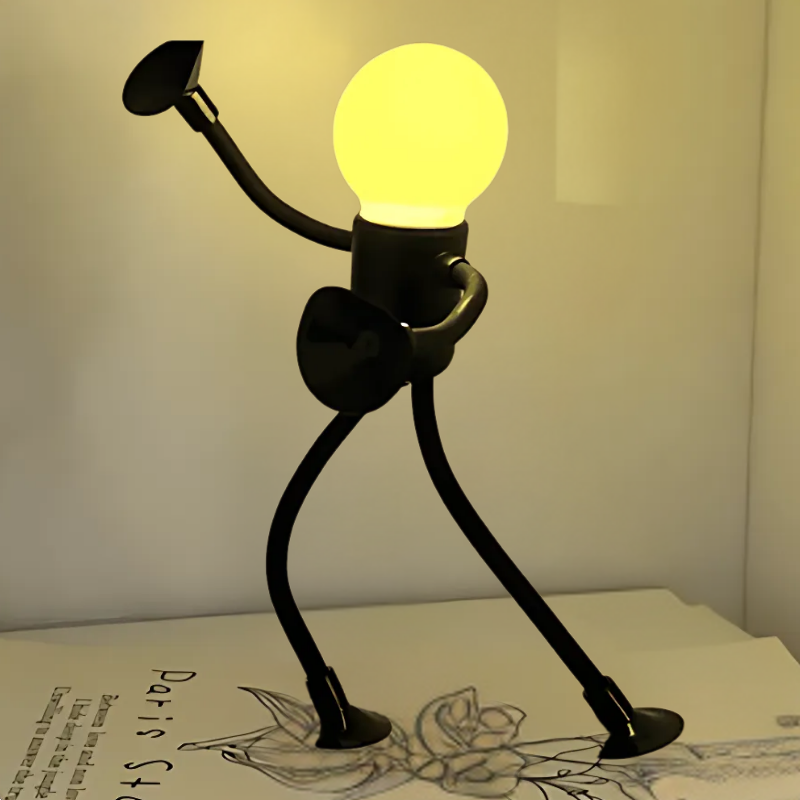 Ledsen™ FigureLamp 1+1 GRATIS: Elastyczna Lampka Nocna Figurka z Miękkim Światłem