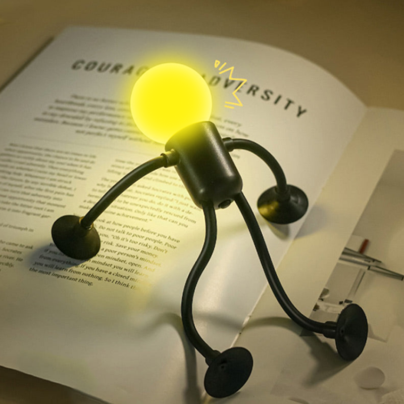 Ledsen™ FigureLamp 1+1 GRATIS: Elastyczna Lampka Nocna Figurka z Miękkim Światłem