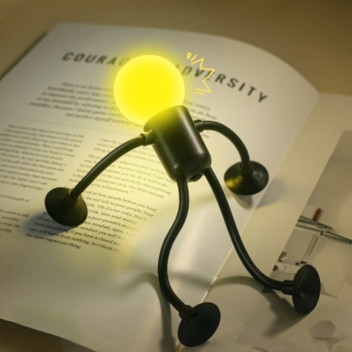 Ledsen™ FigureLamp 1+1 GRATIS: Elastyczna Lampka Nocna Figurka z Miękkim Światłem