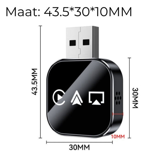 Bezprzewodowy Adapter CarPlay V3 – Pełna Integracja z Ekranem