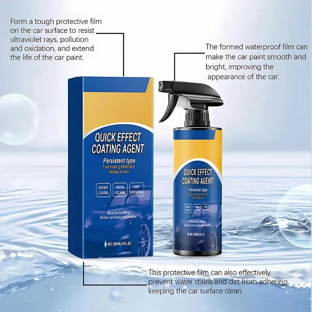 ShineProtect 1+1 GRATIS: Czyści, Nabłyszcza i Chroni - Spray do Pielęgnacji Auta