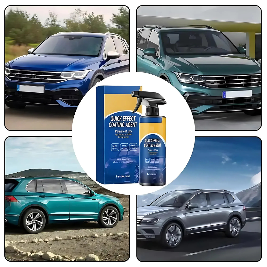 ShineProtect 1+1 GRATIS: Czyści, Nabłyszcza i Chroni - Spray do Pielęgnacji Auta