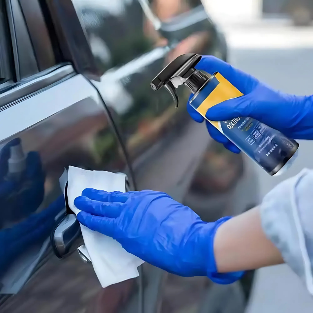 ShineProtect 1+1 GRATIS: Czyści, Nabłyszcza i Chroni - Spray do Pielęgnacji Auta