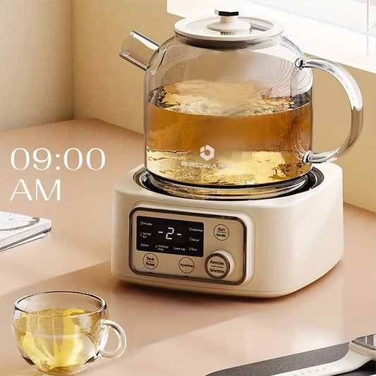 Teapot for Household Use Health Preserving, Multifunctional, All Glass Office, Small Flower Tea Boiling Kettle
