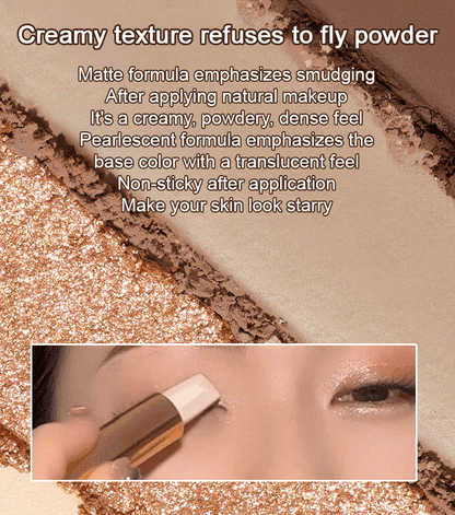 🥰Kup 1 a otrzymasz 2 gratis🥰Gradientowy trójkolorowy cień do powiek w sztyfcie